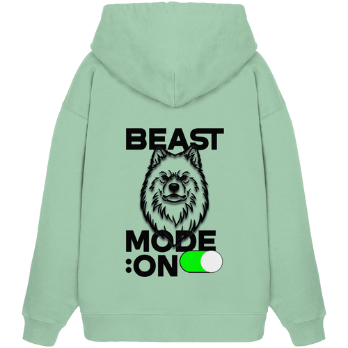 Beast Mode Jede schwarz - Organic Oversize Hoodie