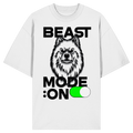 Beast Mode Jede schwarz - Organic Oversize Shirt