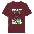 Beast Mode Weiß - Organic Shirt
