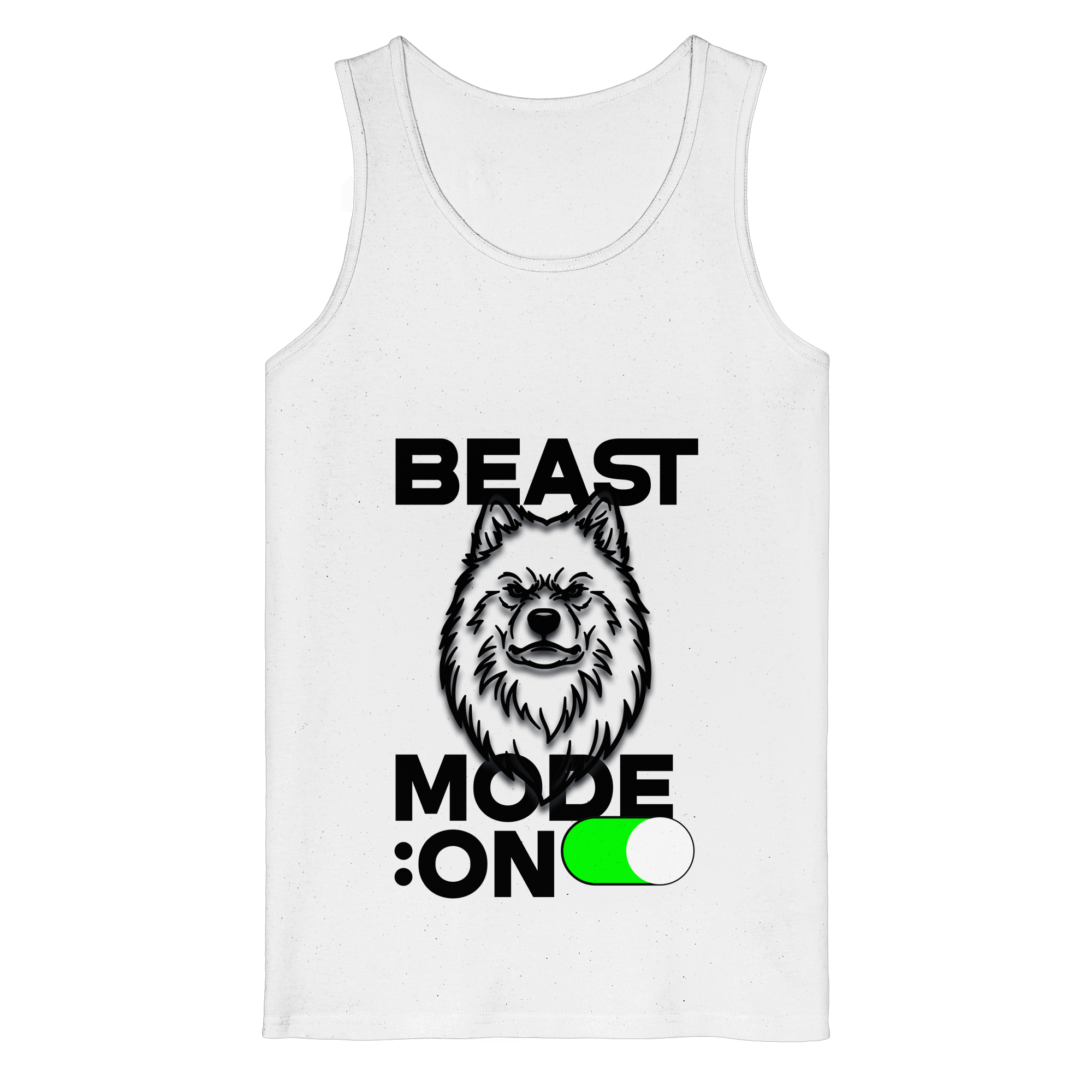 Beast Mode Jede schwarz - Organic Tank Top