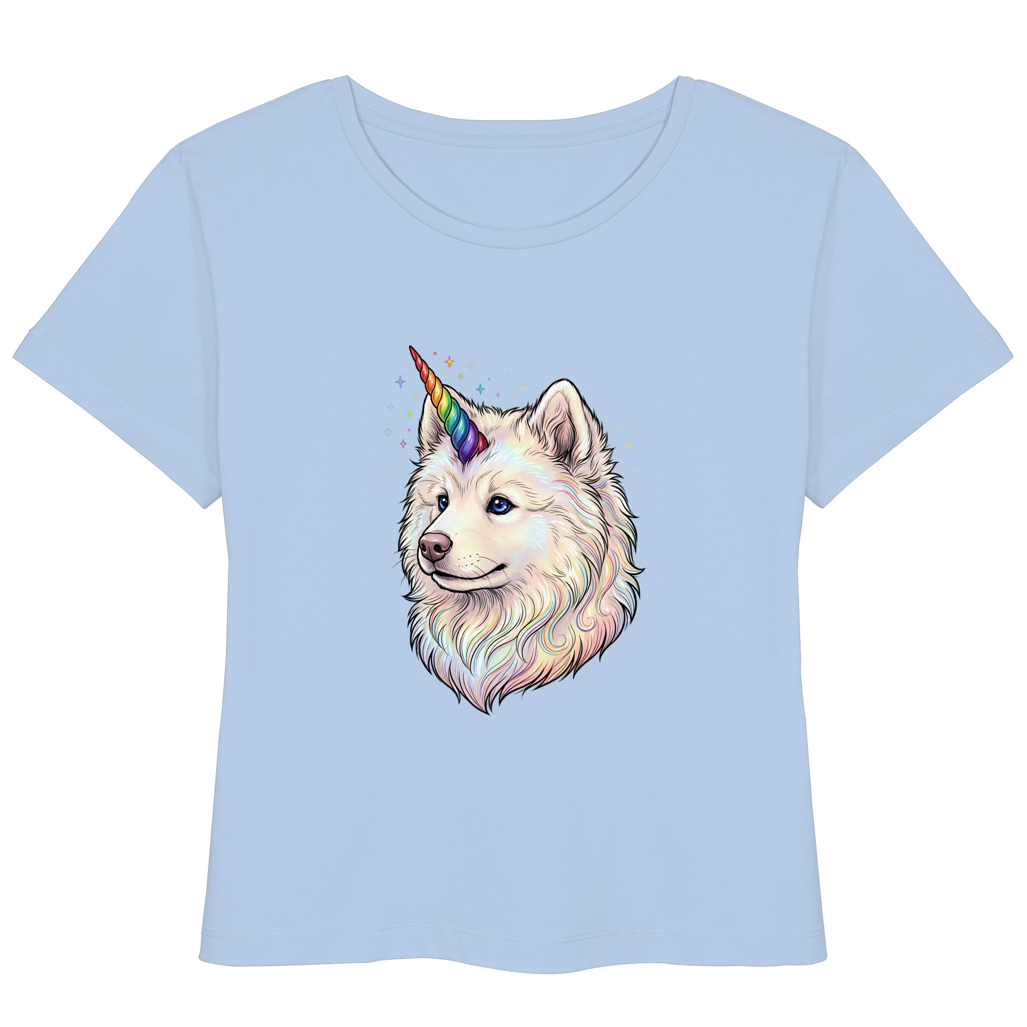 Einhornjede Ladys - Womens Organic Lightweight T-Shirt