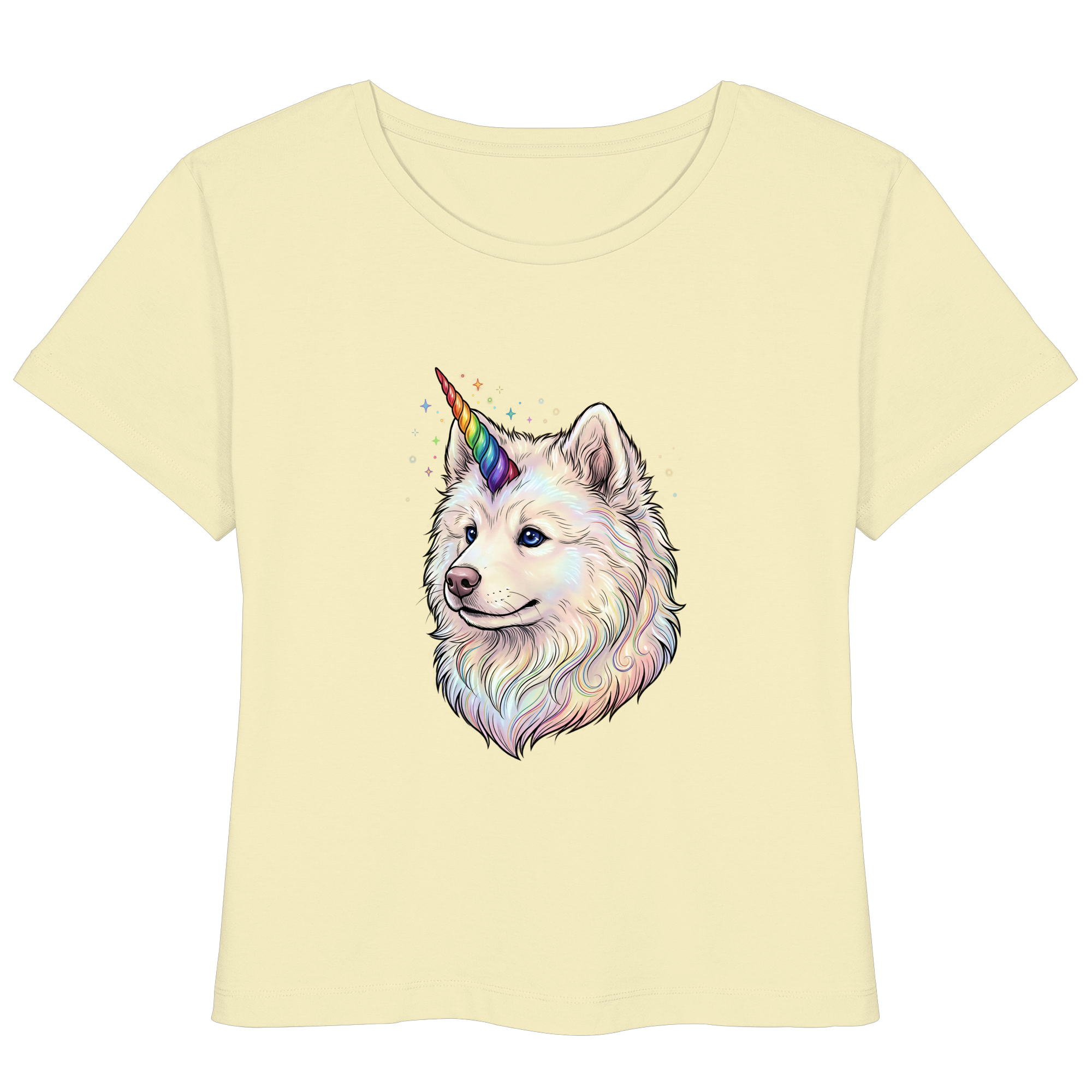 Einhornjede Ladys - Womens Organic Lightweight T-Shirt