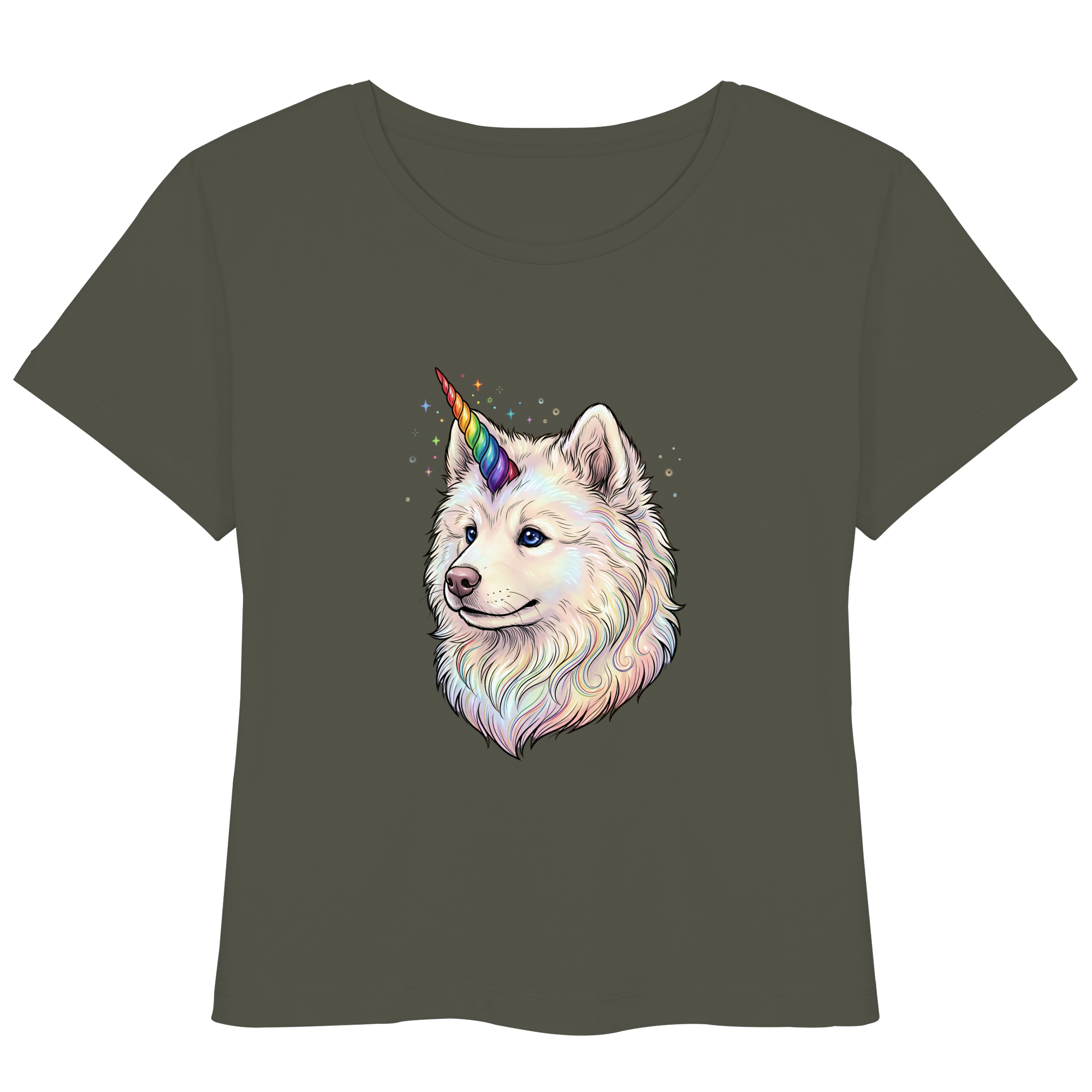 Einhornjede Ladys - Womens Organic Lightweight T-Shirt