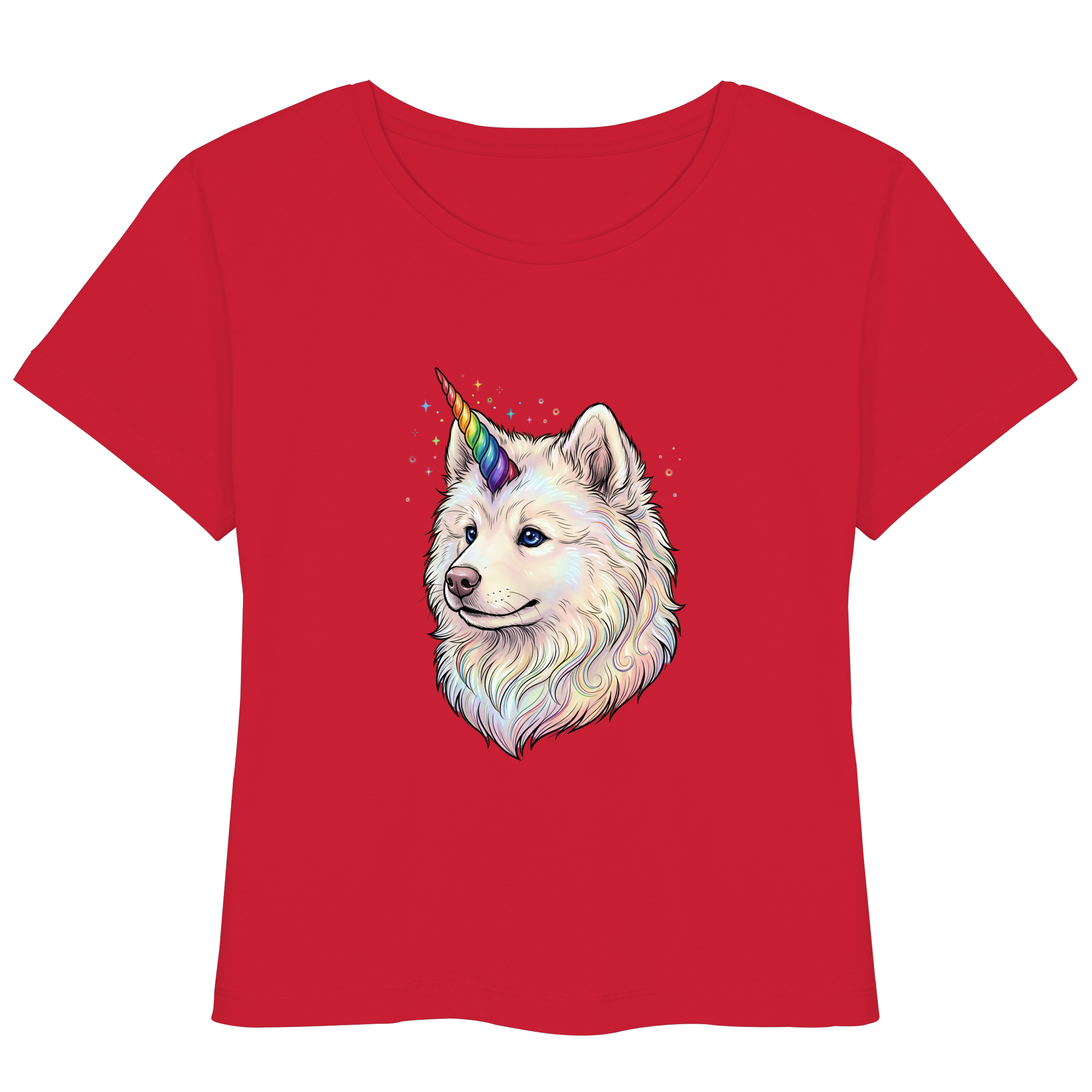 Einhornjede Ladys - Womens Organic Lightweight T-Shirt